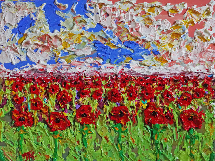 Red Poppy Field